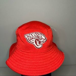 New Era NFL Jacksonville Jaguars Pro Bowl Players Training Bucket Hat Red Sz M/L